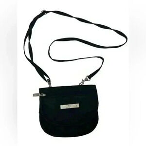 Baggallini Small‎ Black Cross Body Tiny Wallet Purse